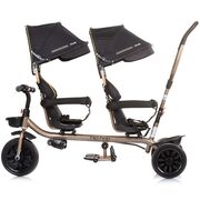 Tricicleta gemeni Chipolino Hip Hop ebony HUBTRKHH0231EB