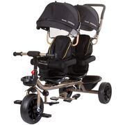 Tricicleta gemeni Chipolino Hip Hop ebony HUBTRKHH0231EB