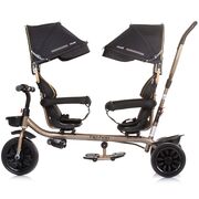 Tricicleta gemeni Chipolino Hip Hop ebony HUBTRKHH0231EB