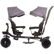 Tricicleta gemeni Chipolino Hip Hop graphite HUBTRKHH0232GT