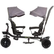 Tricicleta gemeni Chipolino Hip Hop graphite HUBTRKHH0232GT