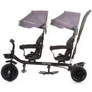 Tricicleta gemeni Chipolino Hip Hop graphite HUBTRKHH0232GT