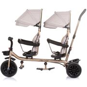 Tricicleta gemeni Chipolino Hip Hop sand HUBTRKHH0233SA