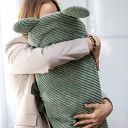 Baby Swaddle For Sleeping And Wrapping Pentru Nou-nascuti Meowbaby   Aesthetic Olive Green ,   Confort Si Siguranta Din Primele Clipe Pjbmar33