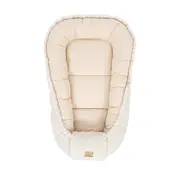 Babynest Pentru Bebelusi Meowbaby   Bearly Cream ,   Spatiu Sigur Pentru Somn Si Joaca Pjbmbek091i