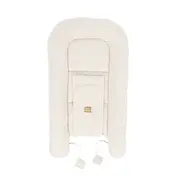 Babynest Pentru Bebelusi Meowbaby   Bearly Cream ,   Spatiu Sigur Pentru Somn Si Joaca Pjbmbek091i