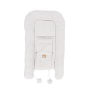 Babynest Pentru Bebelusi Meowbaby   Bearly Off White ,   Spatiu Sigur Pentru Somn Si Joaca - Copie Pjbmbek07