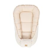 Babynest Pentru Bebelusi Meowbaby   Bearly Off White ,   Spatiu Sigur Pentru Somn Si Joaca - Copie Pjbmbek07