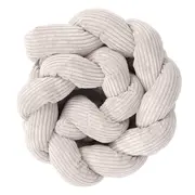 Bumper Impletit Pentru Patut ,   Meowbaby   Aesthetic Ecru, 200 Cm Pjbwkae02