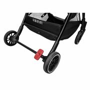 Carucior sport, Lionelo, Julie One, De la nastere, Greutate redusa, Cu accesorii, Cadru din aluminiu, 0-22 kg, Pliere compacta pentru avion, Conform cu standardele europene de securitate EN1888-1 si EN1888-2, Gri BYNLO-JULIE_ONE_STONE_GREY