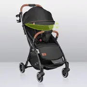 Carucior sport, Lionelo, Julie One, De la nastere, Greutate redusa, Cu accesorii, Cadru din aluminiu, 0-22 kg, Pliere compacta pentru avion, Conform cu standardele europene de securitate EN1888-1 si EN1888-2, Negru BYNLO-JULIE_ONE_BLACK