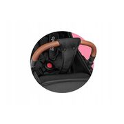 Carucior sport, Lionelo, Julie One, De la nastere, Greutate redusa, Cu accesorii, Cadru din aluminiu, 0-22 kg, Pliere compacta pentru avion, Conform cu standardele europene de securitate EN1888-1 si EN1888-2, Negru BYNLO-JULIE_ONE_BLACK