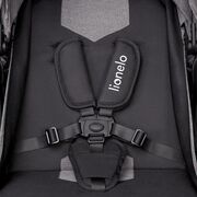 Carucior sport, Lionelo, Zoey, De la nastere, Cu accesorii, Cadru din aluminiu, 0- 15 kg, Conform cu standardul european de securitate EN1888-1, Gri BYNLO-ZOEY_GREY_STONE
