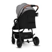 Carucior sport, Lionelo, Zoey, De la nastere, Cu accesorii, Cadru din aluminiu, 0- 15 kg, Conform cu standardul european de securitate EN1888-1, Gri BYNLO-ZOEY_GREY_STONE