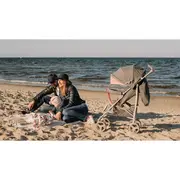 Carucior sport compact, Lionelo, Irma, Spatar reglabil in 4 pozitii, Suport picioare reglabil, Manere rotative, Pliere tip umbrela, 6- 36 luni, Pana la 15 kg, Conform cu EN1888-1:2018, Gri/Negru BYNLO-IRMA_BLACK/DARKGREY