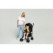 Carucior sport compact, Lionelo, Irma, Spatar reglabil in 4 pozitii, Suport picioare reglabil, Manere rotative, Pliere tip umbrela, 6- 36 luni, Pana la 15 kg, Conform cu EN1888-1:2018, Roz BYNLO-IRMA_PINK