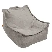Fotoliu Tip Puf Pentru Copii Meowbaby   Boucle Bean Bag ,   Bej-maro Deschis, Material Certificat Oeko-tex Pjbmbopusb84ie