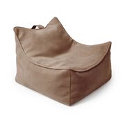 Fotoliu Tip Puf Pentru Copii Meowbaby   Slimcord Sako Bag ,   Brown, Material Certificat Oeko-tex Pjbmslpusb6ie