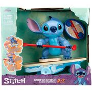 Masina Jada Toys Surfer Stitch 25 cm cu telecomanda HUBS9336064314R00