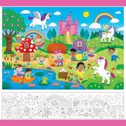 Puzzle podea: zane si unicorni (30 piese)