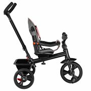 Tricicleta copii, Lionelo, Haari, Ultrapliabila, Multifunctionala, Suport picioare, Control al directiei, Scaun reversibil, Rotire 360 grade, Conform cu standardul european de securitate EN71, Bubblegum BYNLO-HAARI_BUBBLEGUM