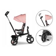 Tricicleta copii, Lionelo, Haari, Ultrapliabila, Multifunctionala, Suport picioare, Control al directiei, Scaun reversibil, Rotire 360 grade, Conform cu standardul european de securitate EN71, Bubblegum BYNLO-HAARI_BUBBLEGUM