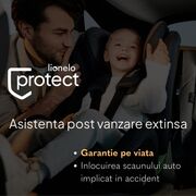 Tricicleta copii, Lionelo, Haari, Ultrapliabila, Multifunctionala, Suport picioare, Control al directiei, Scaun reversibil, Rotire 360 grade, Conform cu standardul european de securitate EN71, Bubblegum BYNLO-HAARI_BUBBLEGUM