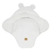 Baby Wrap With Teddy Ears - Boucle Alb ,   Confort Si Siguranta Din Primele Clipe Pjbmboot093