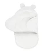 Baby Wrap With Teddy Ears - Boucle Alb ,   Confort Si Siguranta Din Primele Clipe Pjbmboot093