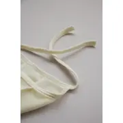 Caciula Pentru Bebelusi Din Lana Merinos ,   Crem   Boneta Naturala, Moale Si Termoreglatoare, Crem, 3-6 Luni Pjbc2008