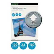 Folie Leitz UDT pentru laminare la cald, A3, 100 microni BPTCSL091006