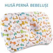 HUSA de schimb / Fata de perna pentru Perna ortopedica Baby nou nascuti 8-24 luni | Multicolora cu animalute SPTHPBEA000
