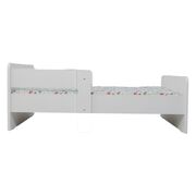 Pat copii Alb nepersonalizat model  Dubla Protectie, 160x80 Cm Ptv8770