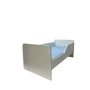 Pat copii Alb nepersonalizat model  Sleepy, 130x60 Cm Ptv8715