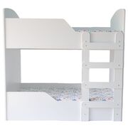 Pat Barbie pentru 2 copii, suprapus, dimensiune 160x80 Cm Ptv8521