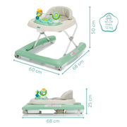 Premergator cu jucarie green Fillikid