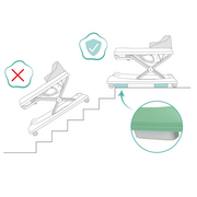 Premergator cu jucarie green Fillikid