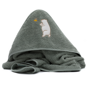 Prosop brodat Bear, green 75x75m. Fillikid