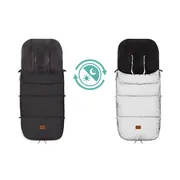 Sac iarna pentru carucior reflectorizant Kinley black Fillikid