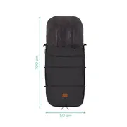 Sac iarna pentru carucior reflectorizant Kinley black Fillikid