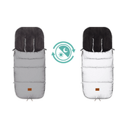 Sac iarna pentru carucior reflectorizant Kinley silver Fillikid