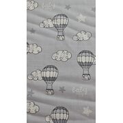 Scutec din muselina, baloane, 80x80cm, Kreis Design