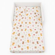 Lenjerie in 3 piese Forest pentru pat copii 0-5 ani compatibila cu saltea 120x60cm ASC6427968007263