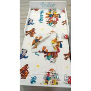 Lenjerie pat baietei 2-6 ani Paw Patrol Alb pentru saltele 130x60 ASC6427968007201