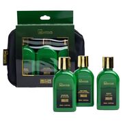 Borseta de voiaj pentru barbati Luxury 4 piese, IDC Institute, 42304