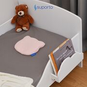 HUSA de schimb / Fata de perna - pentru Perna Bebelus Suporto Ursulet impotriva Plagiocefaliei - Bumbac 100%, Roz SPTHPBE2ROZ