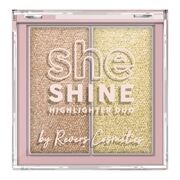 Paleta iluminator Duo She Shine 01 Desert Beam, Revers, 7,2 g