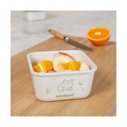 Set 2 recipiente ermetice mancare solida Miniland Frog TNA89457