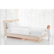 Bariera de protectie, BabyJem, 120 x 48,5 cm, alb JEMbj_8901