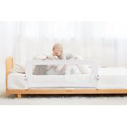 Bariera de protectie, BabyJem, 120 x 48,5 cm, alb JEMbj_8901